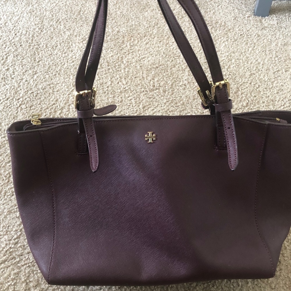 Tory Burch York small, plum $45
